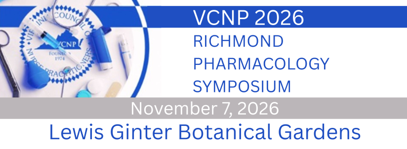  2026 VCNP Pharmacology Symposium Banner